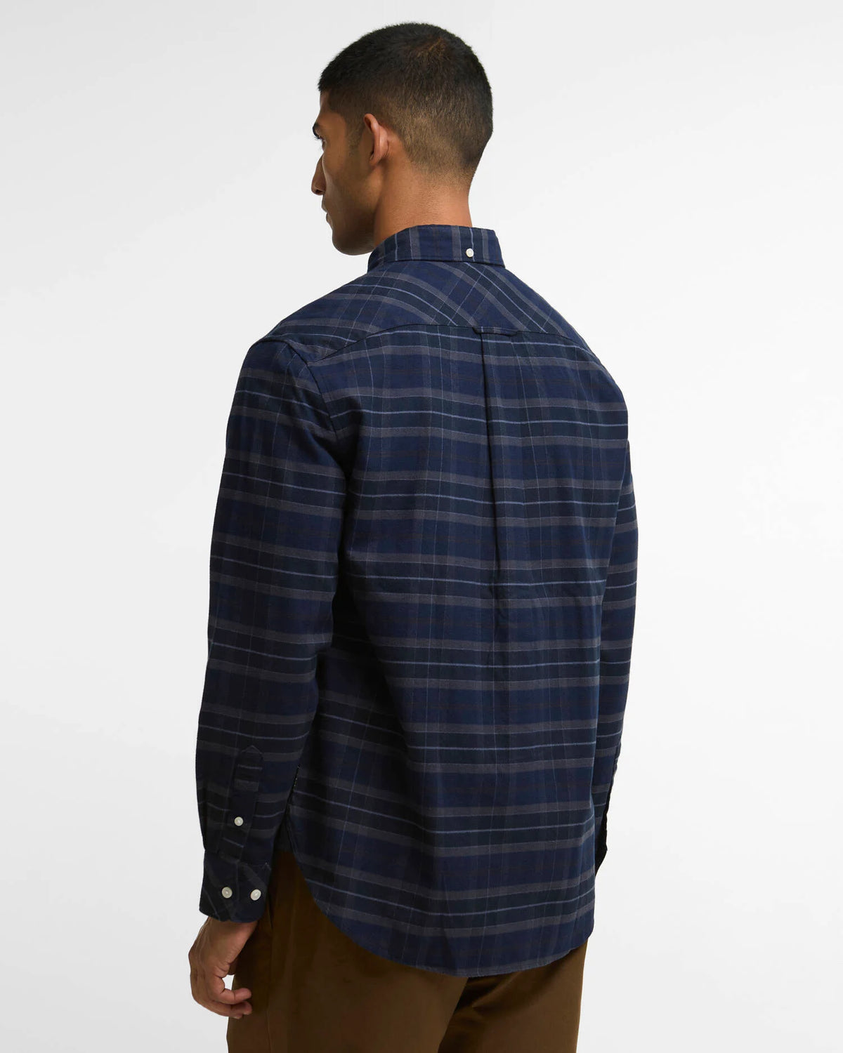 Barbour Mineral Tartan Authentic-Fit Long-Sleeved Shirt