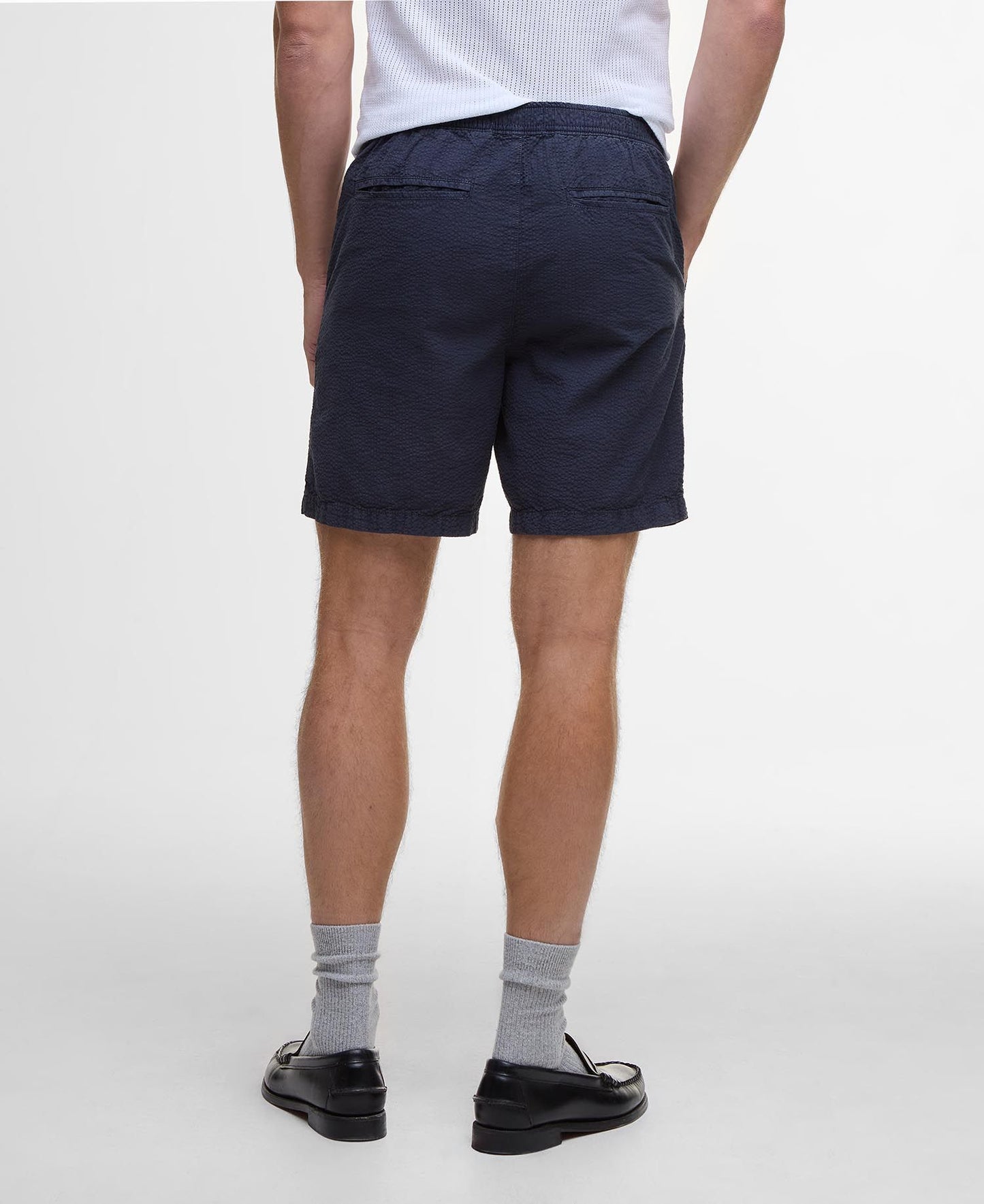 Barbour Seersucker Relaxed Shorts