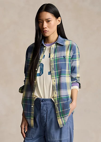 Polo Ralph Lauren Relaxed Fit Plaid Cotton Shirt