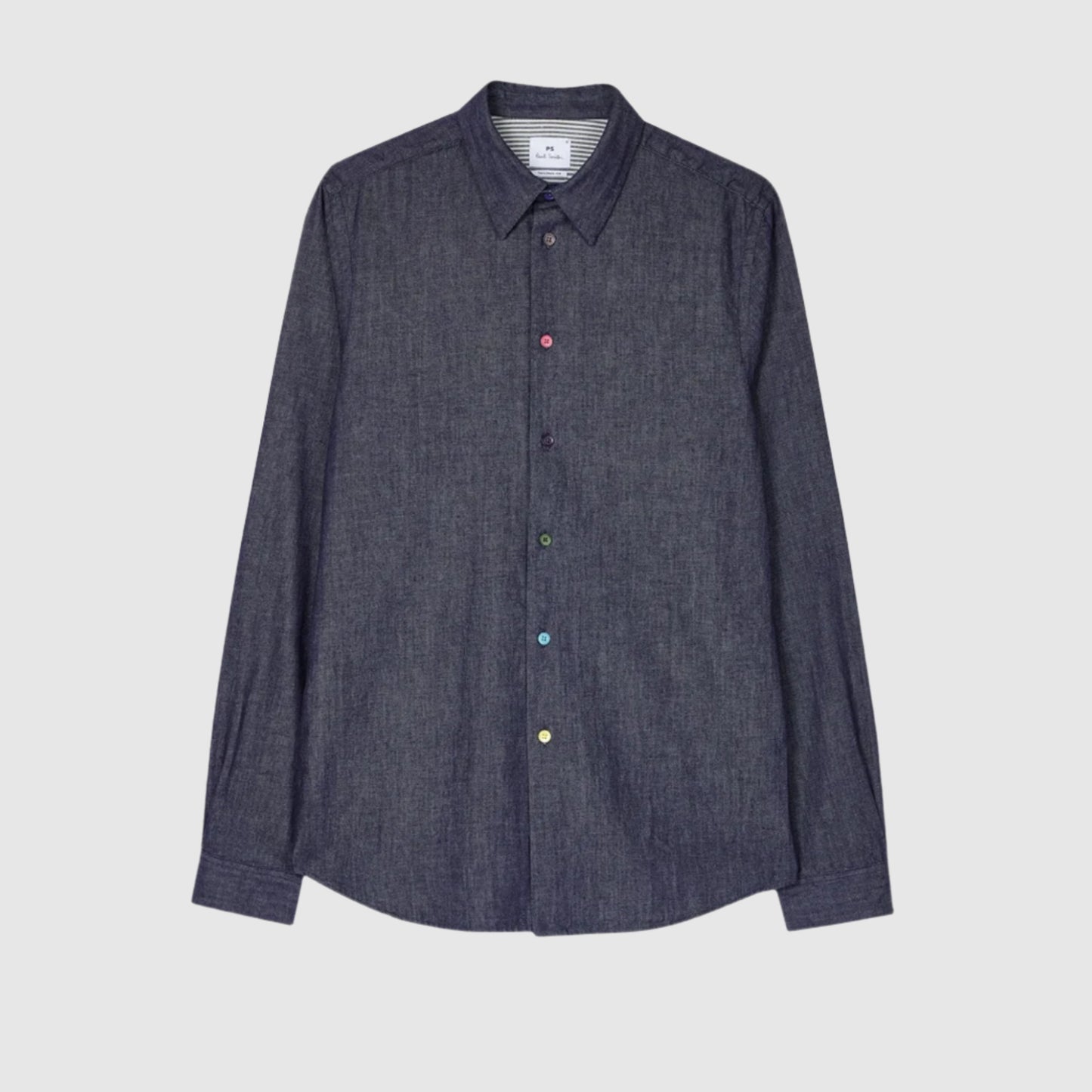Paul Smith Tailored-Fit Organic-Cotton Denim Shirt
