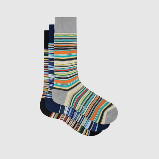 Paul Smith Signature Stripe' Socks Three Pack