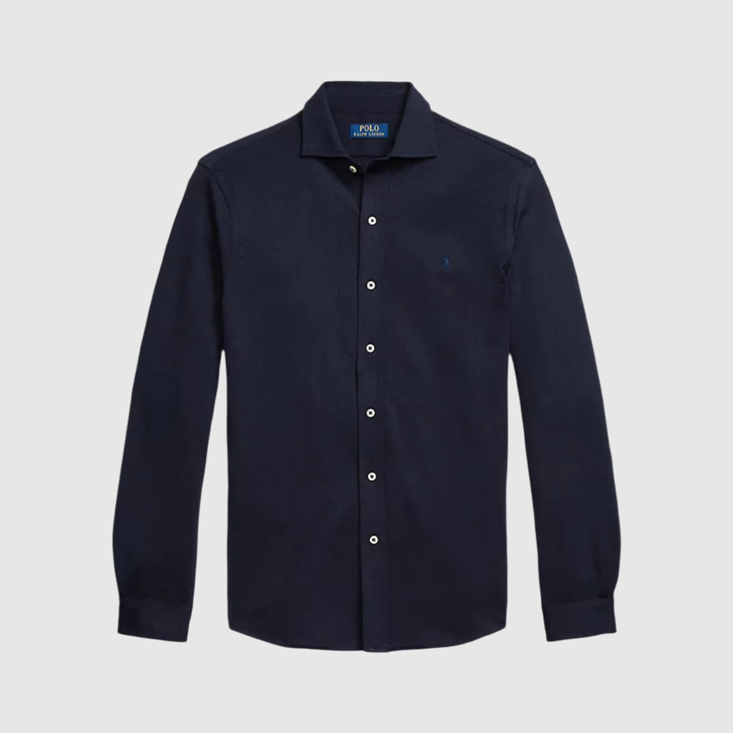 Polo Ralph Lauren Herringbone Jacquard-Knit Jersey Shirt