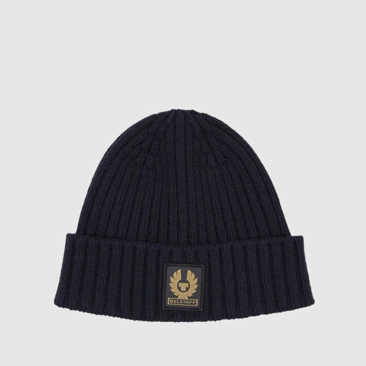 Belstaff Ribbed Beanie Hat