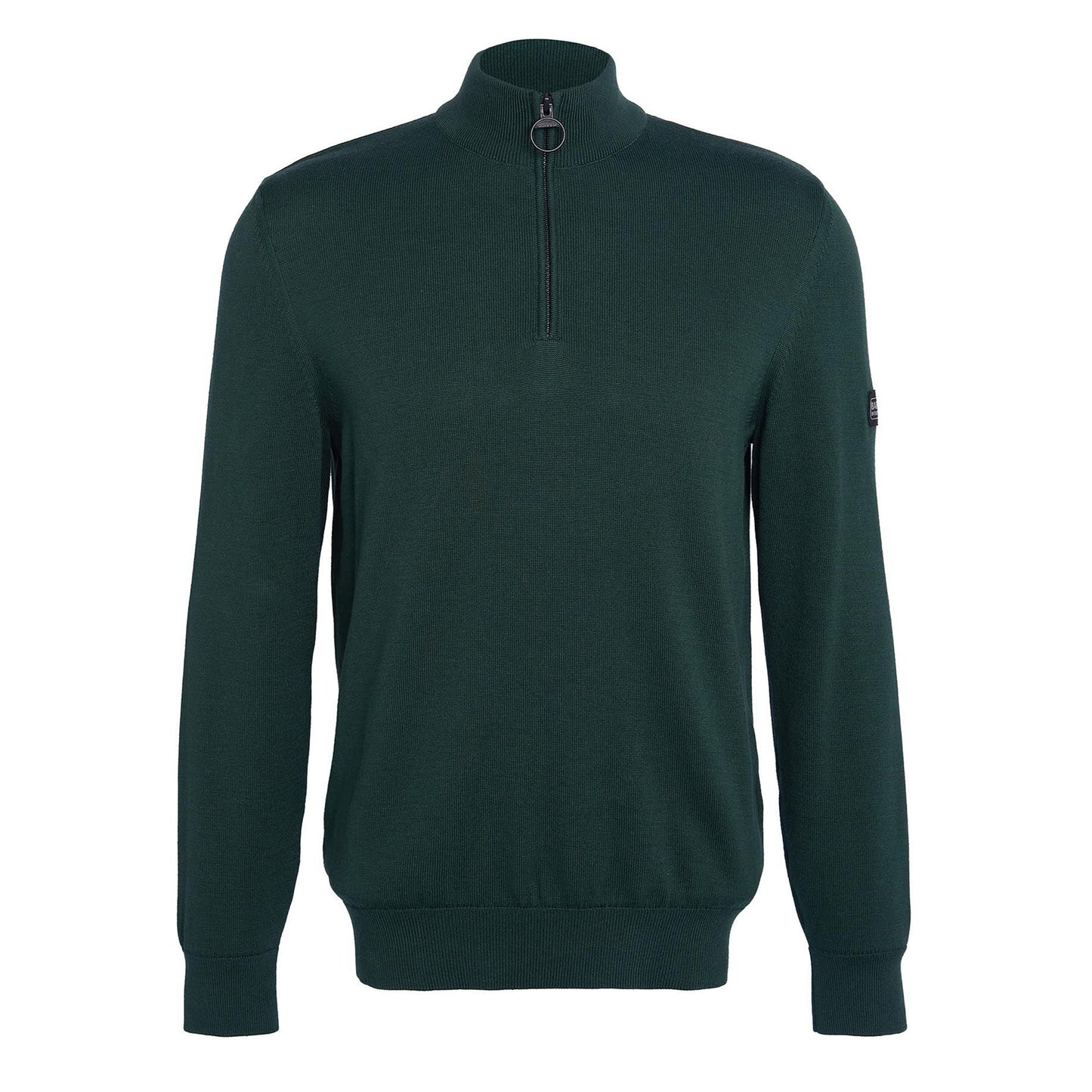 Barbour International Cotton Half Zip Sweater