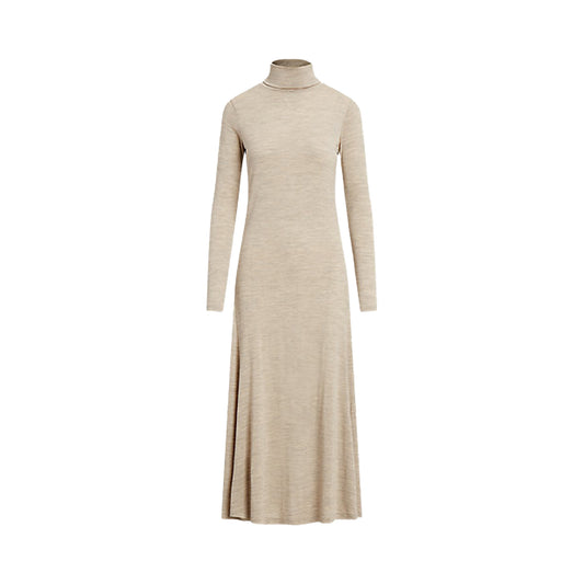 Polo Ralph Lauren Wool-Blend Roll Neck Dress