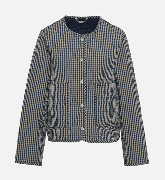Barbour Check Monroe Quilted Jacket