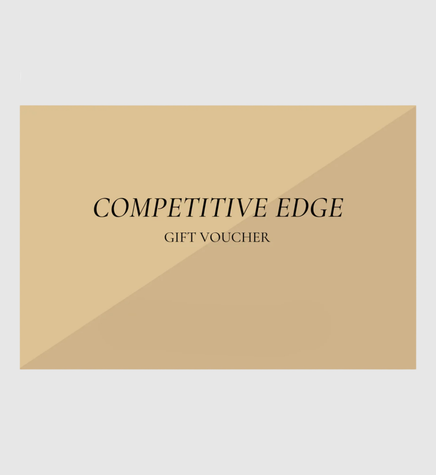Competitive Edge Women’s Gift Card Voucher