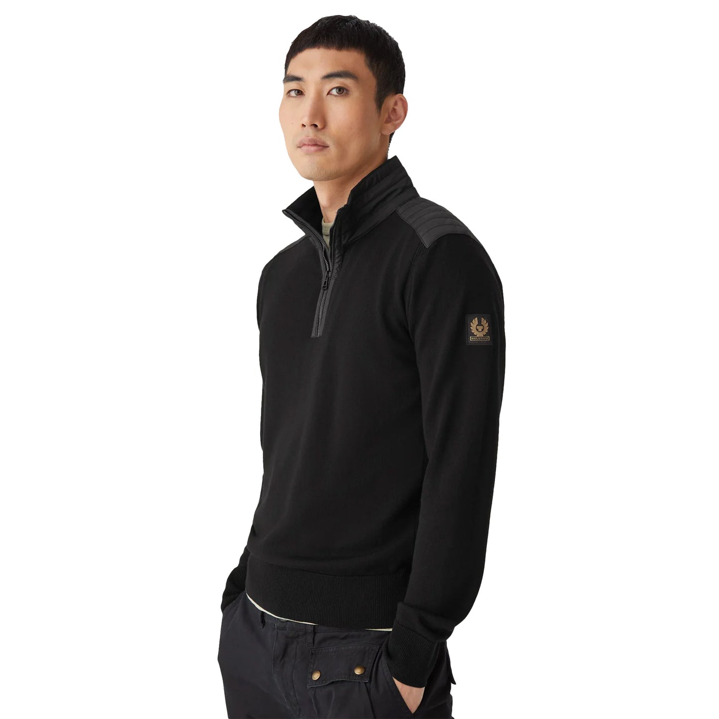 Belstaff Kilmington Quarter Zip Knit