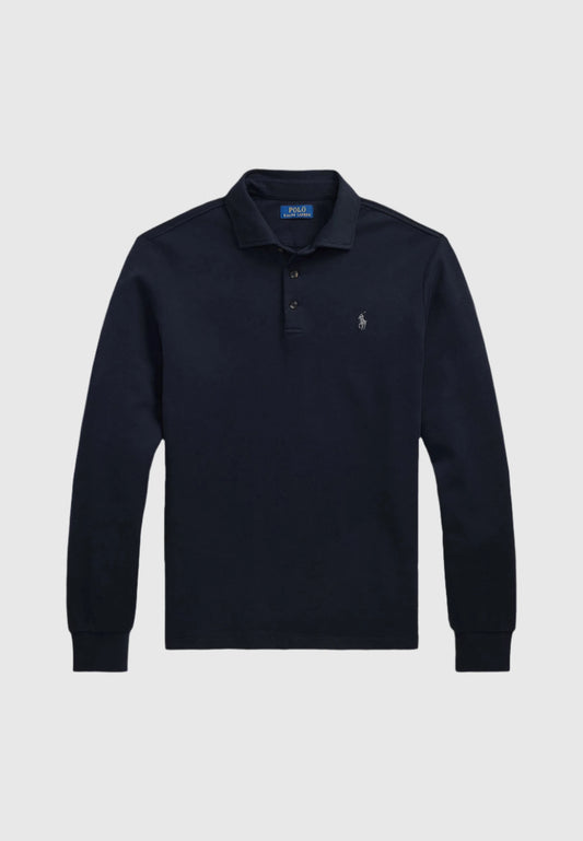 Polo Ralph Lauren Long Sleeve Luxury Jersey Polo Shirt