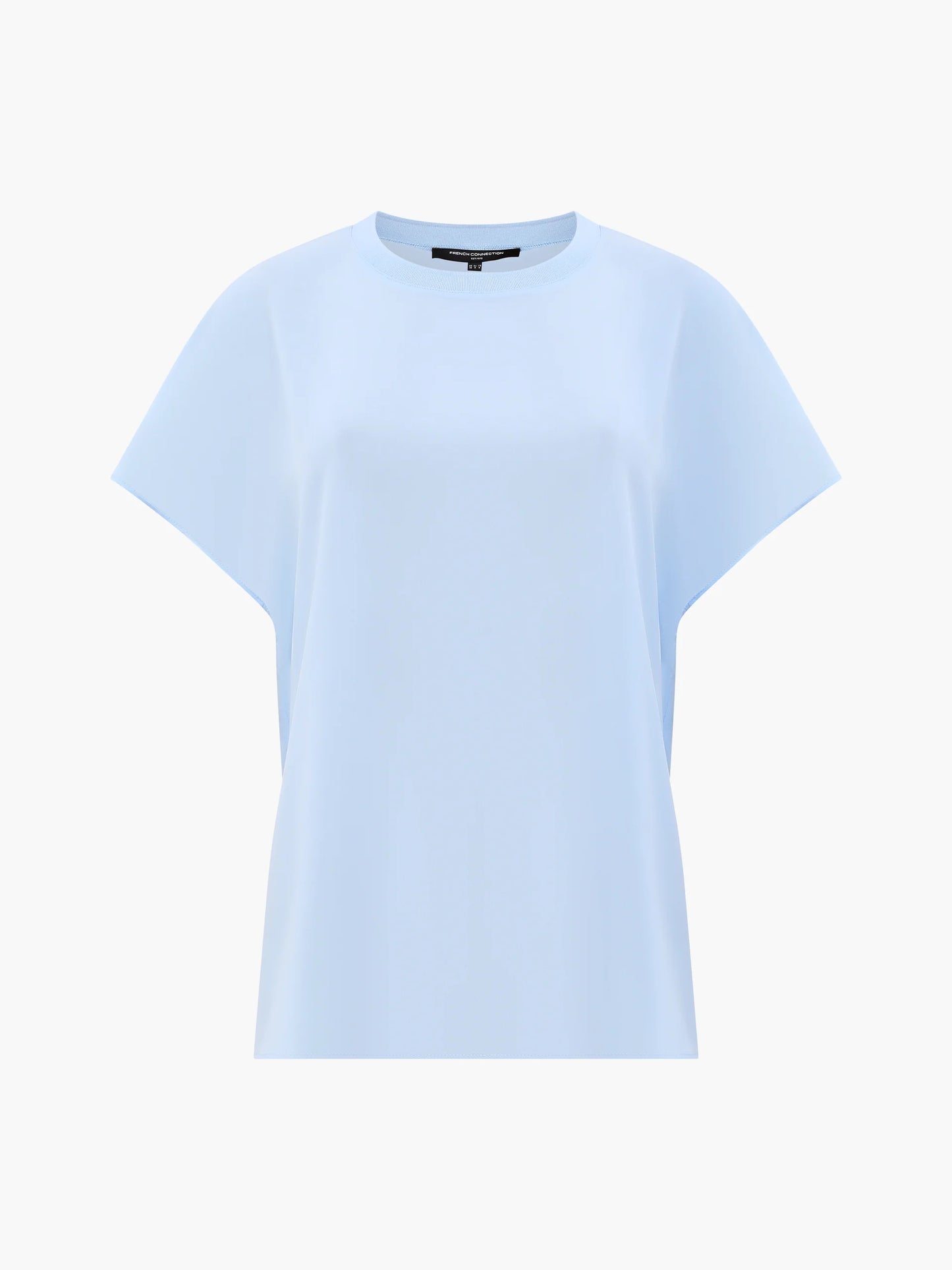 French Connection Crepe Light Crew Neck Top