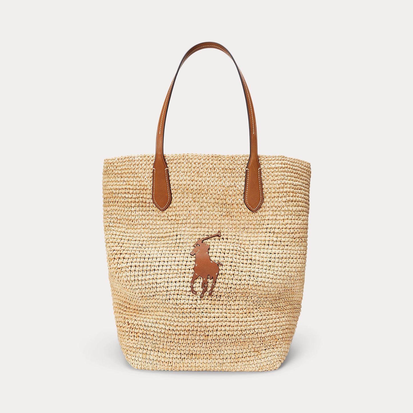Polo Ralph Lauren Big Pony Raffia Large Tote