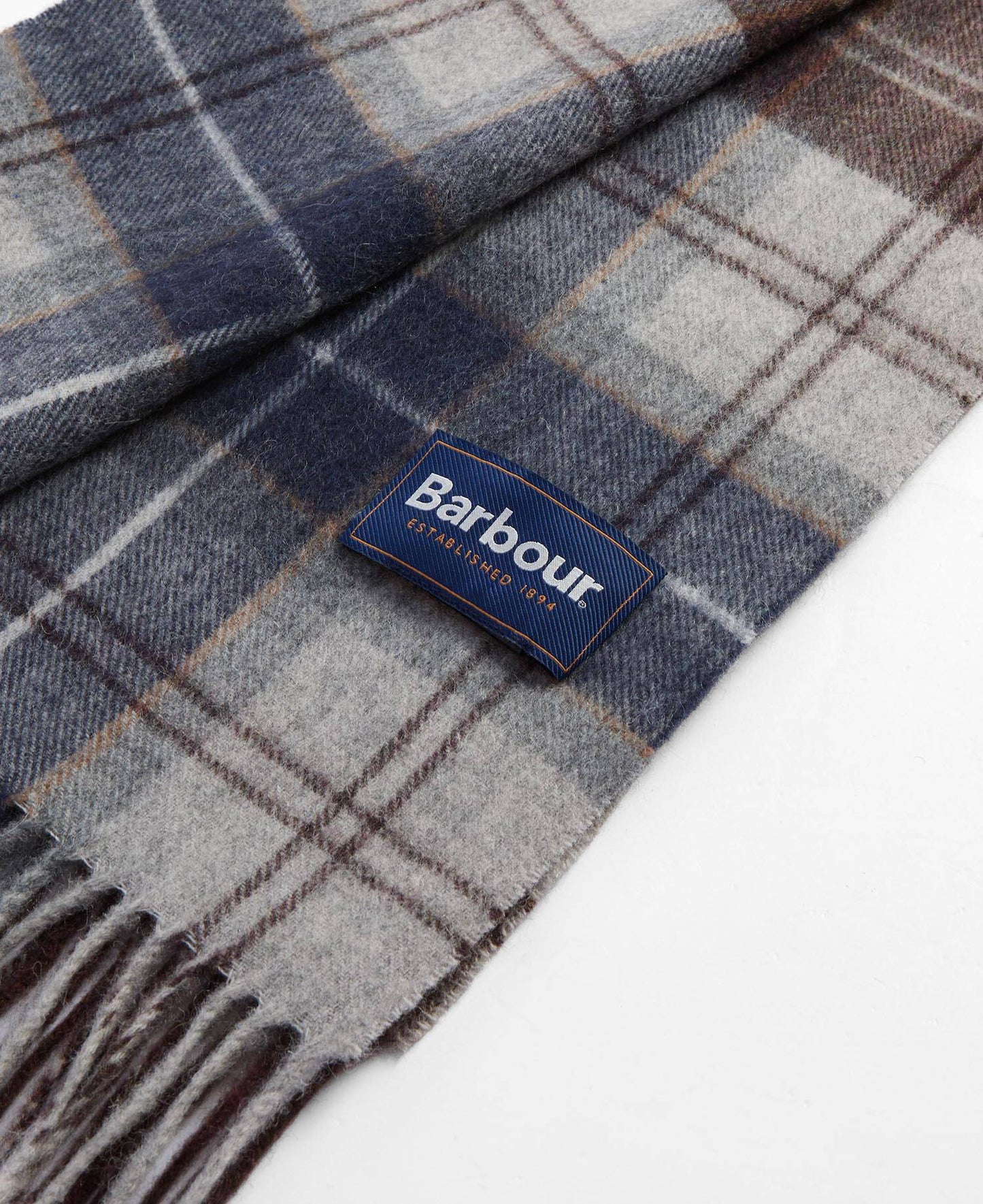 Barbour Brack Patchwork Tatan Scarf