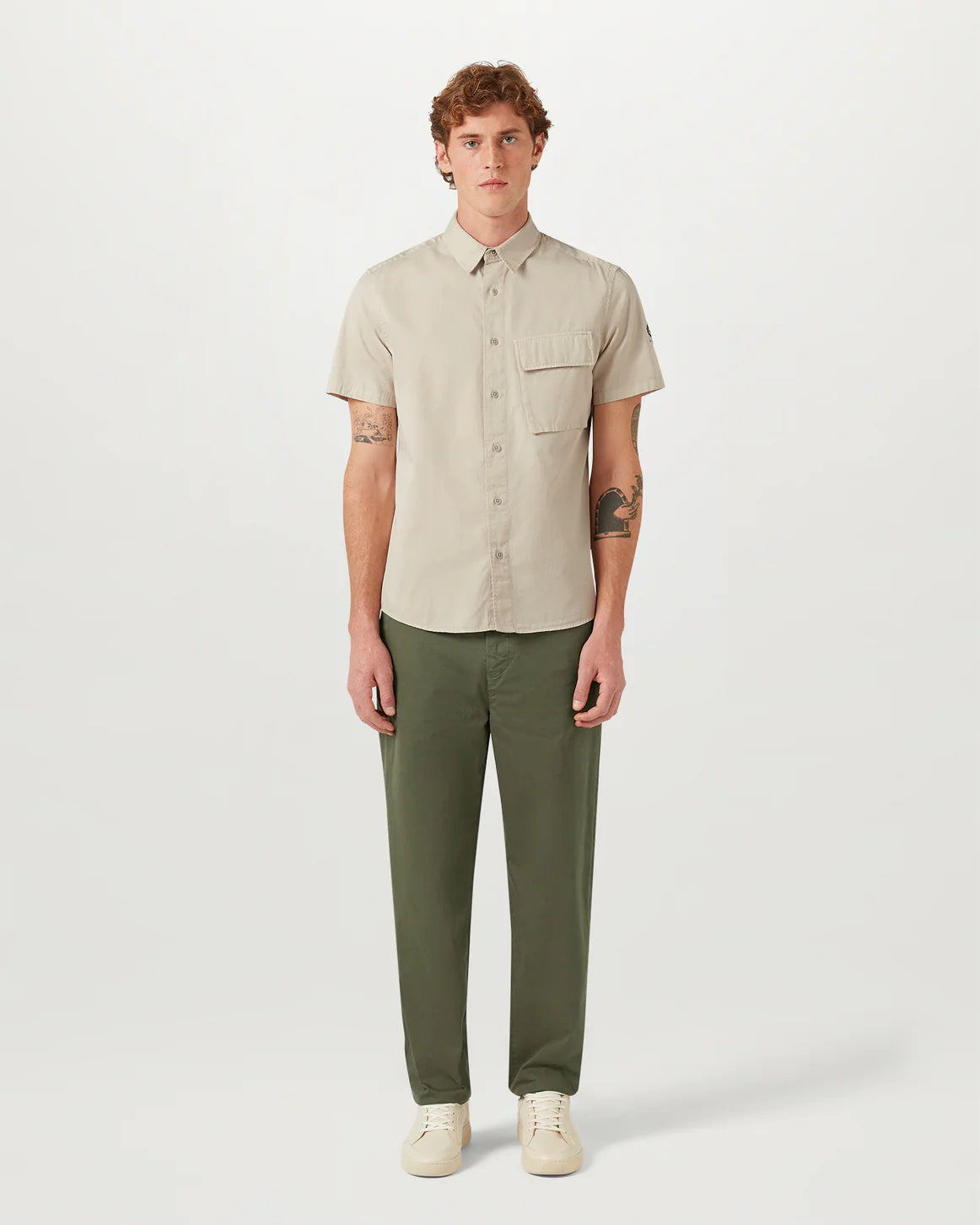 Belstaff Scale Short Sleeve Shirt