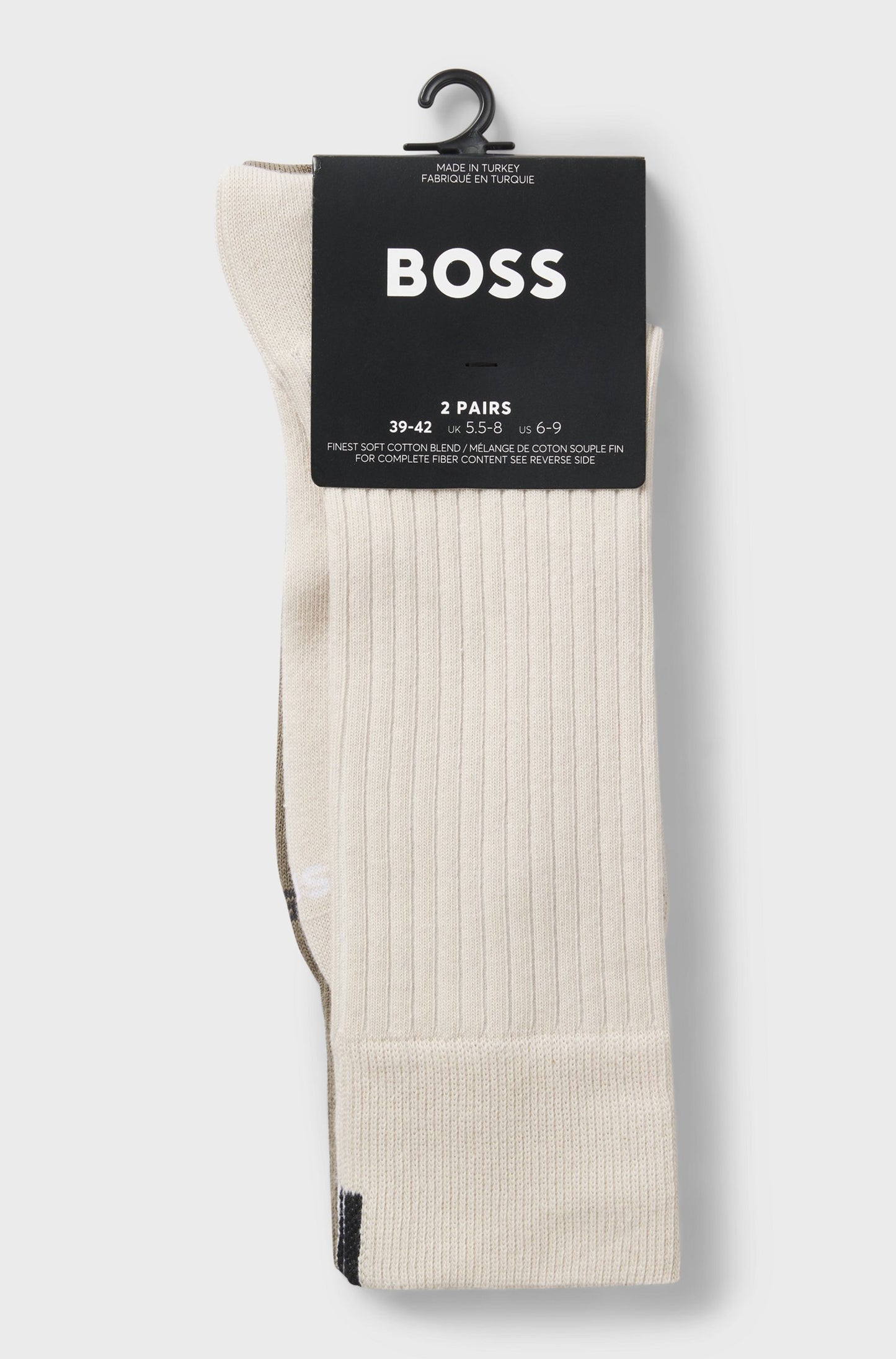 Hugo Boss 2PRS Light Rib Socks
