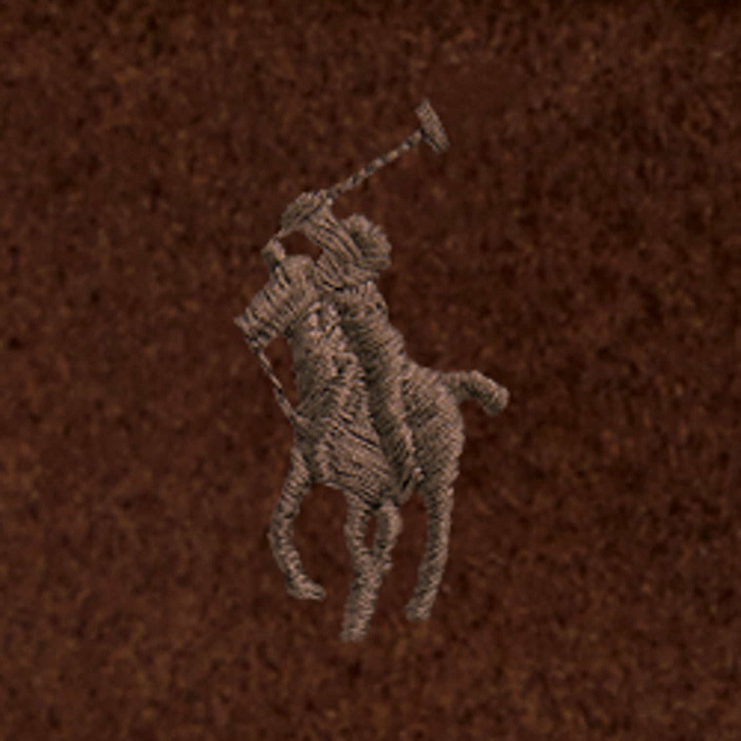 Polo Ralph Lauren Brass Buckle Suede Belt