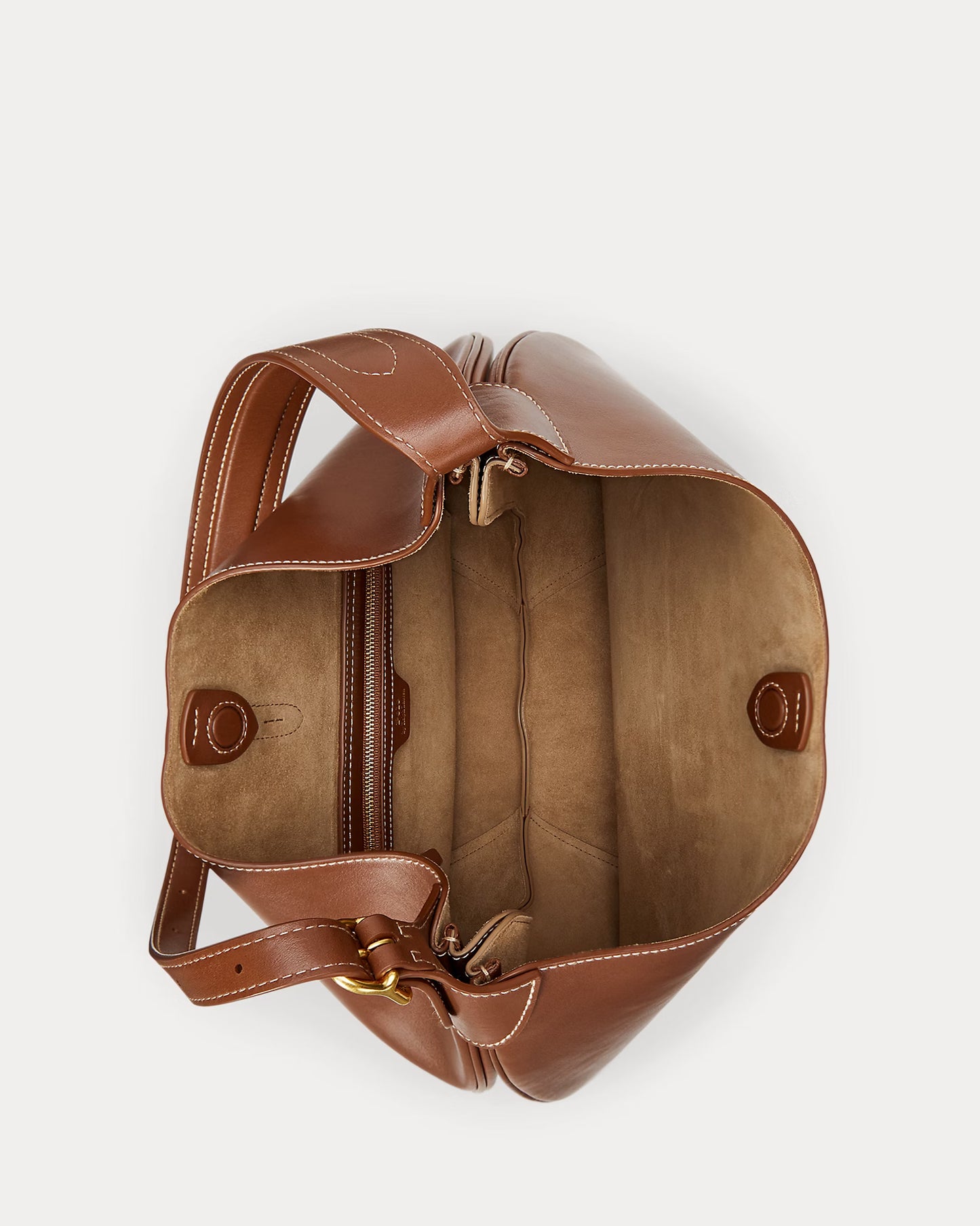 Polo Ralph Lauren Polo ID Large Calfskin Shoulder Bag