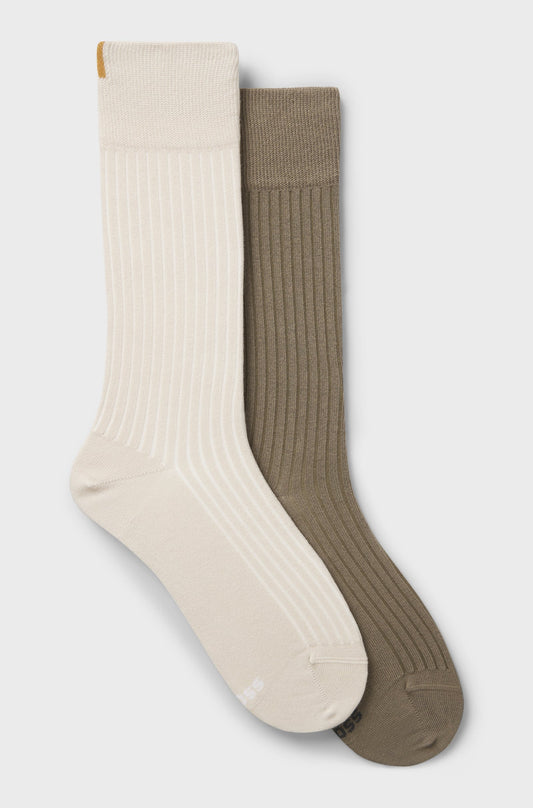 Hugo Boss 2PRS Light Rib Socks
