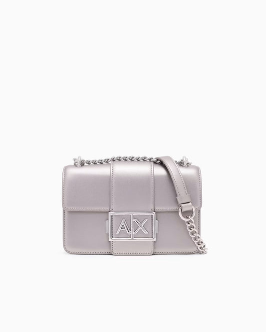 Armani Shoulder Bag with Metal Logo