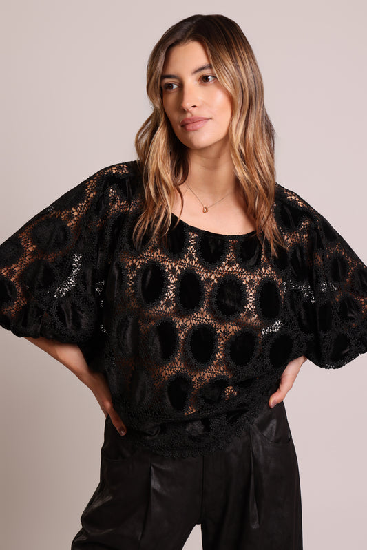 Traffic People the Great Silence Bloom Blouse