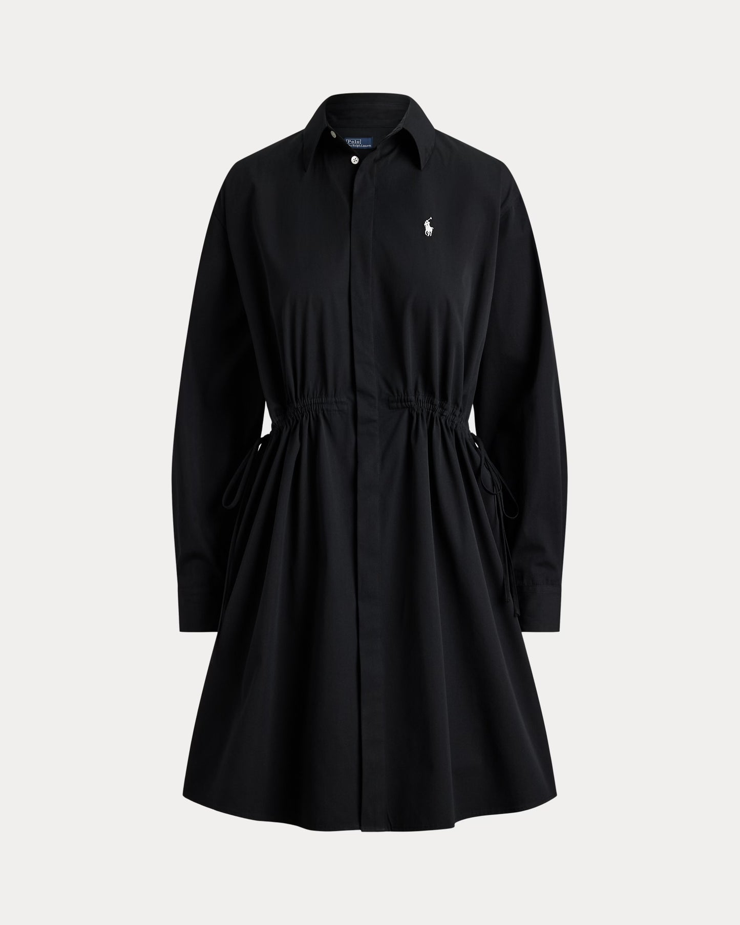 Polo Ralph Lauren Cotton Drawcord Shirtdress