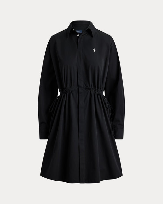 Polo Ralph Lauren Cotton Drawcord Shirtdress