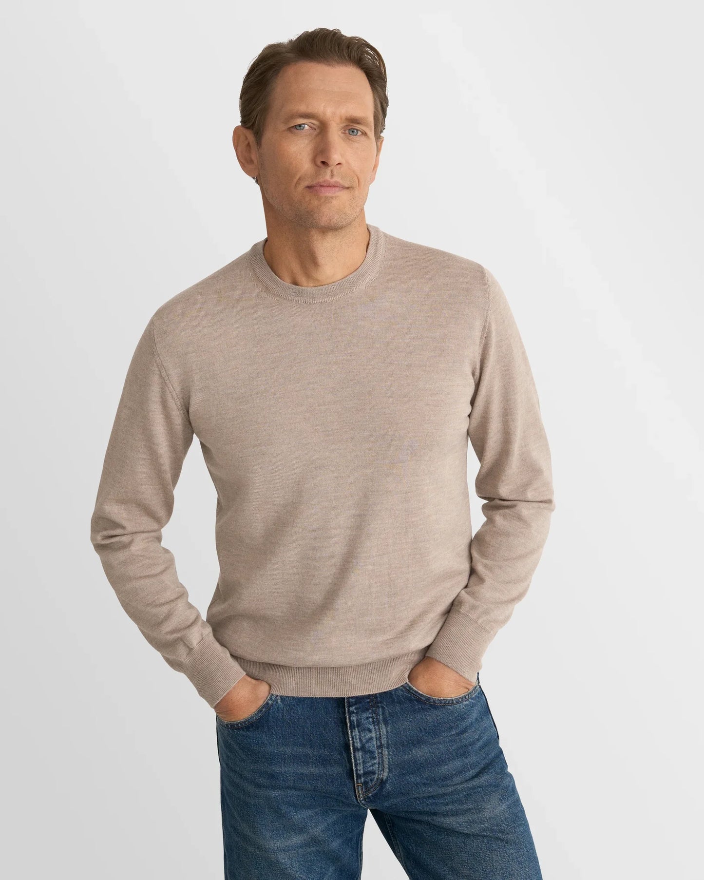 Eton Merino Knit Crewneck