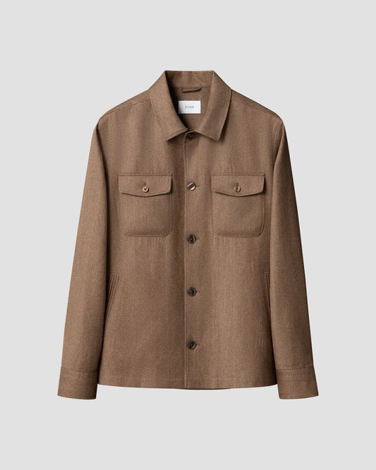 Eton Wool Shirt Jacket