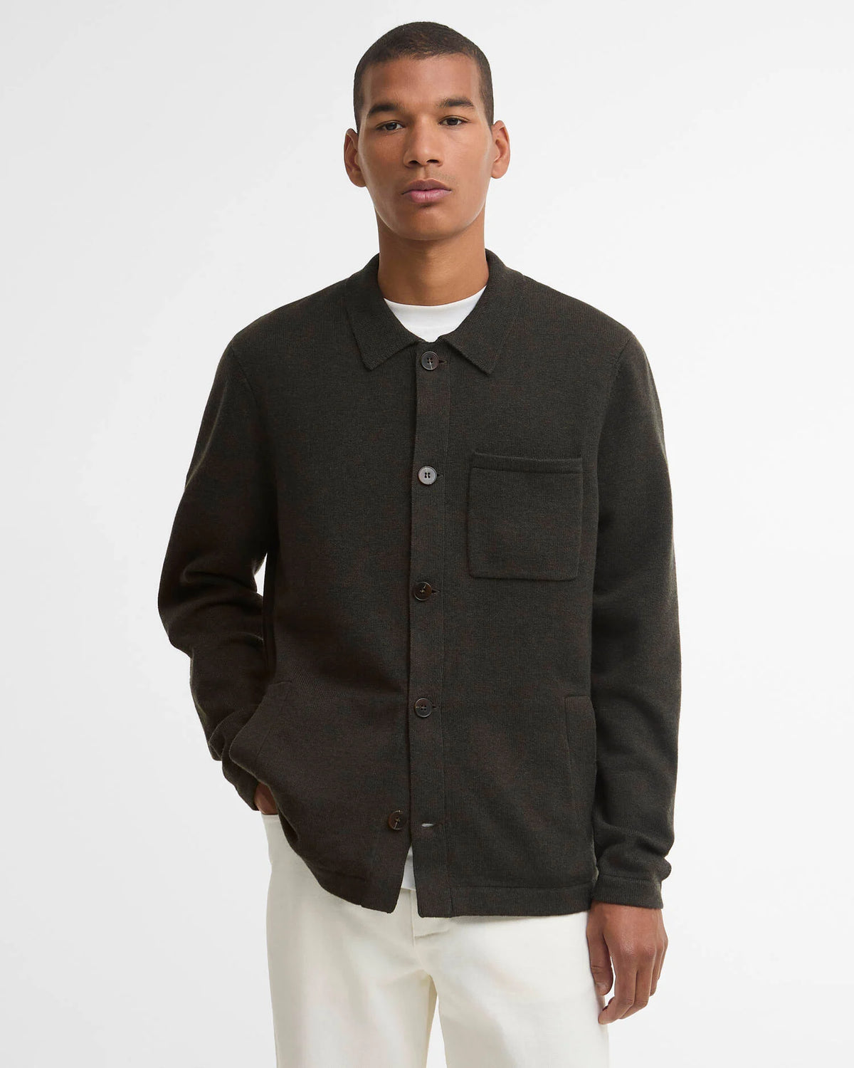 Barbour Bellam Wool Cardigan