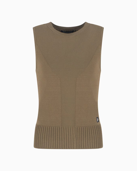 Armani Sleeveless Knitted Top