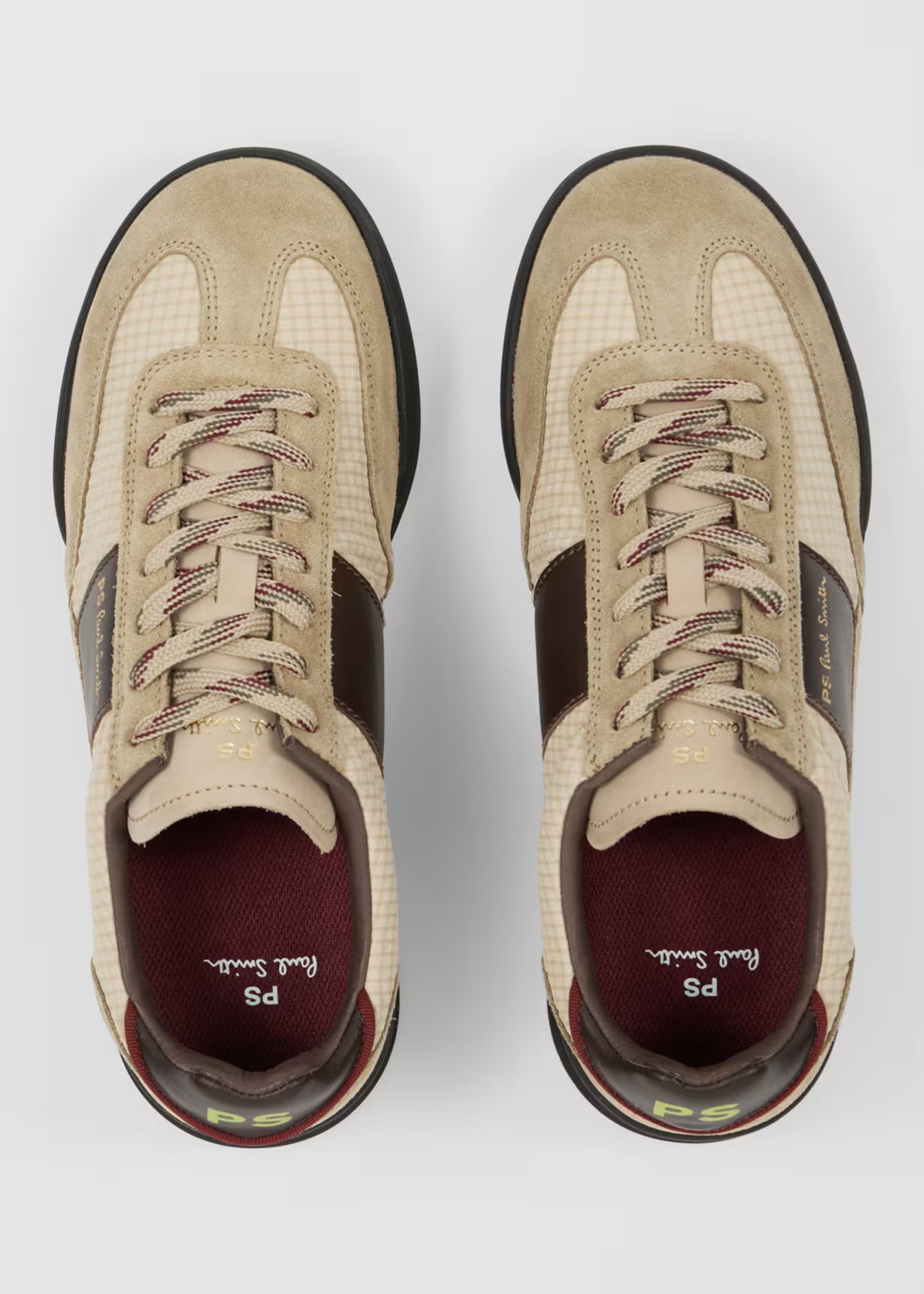 Paul Smith Beige 'Dover' Trainers