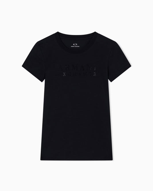 Armani Beaded Logo T-Shirt