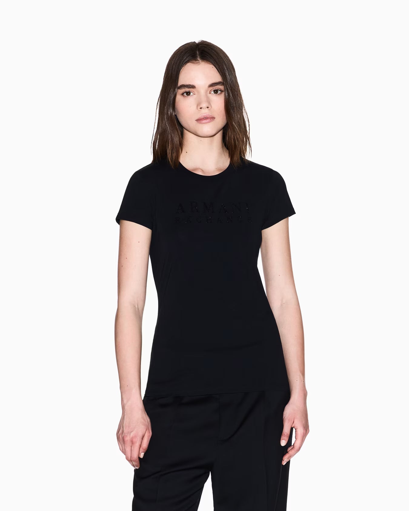 Armani Beaded Logo T-Shirt