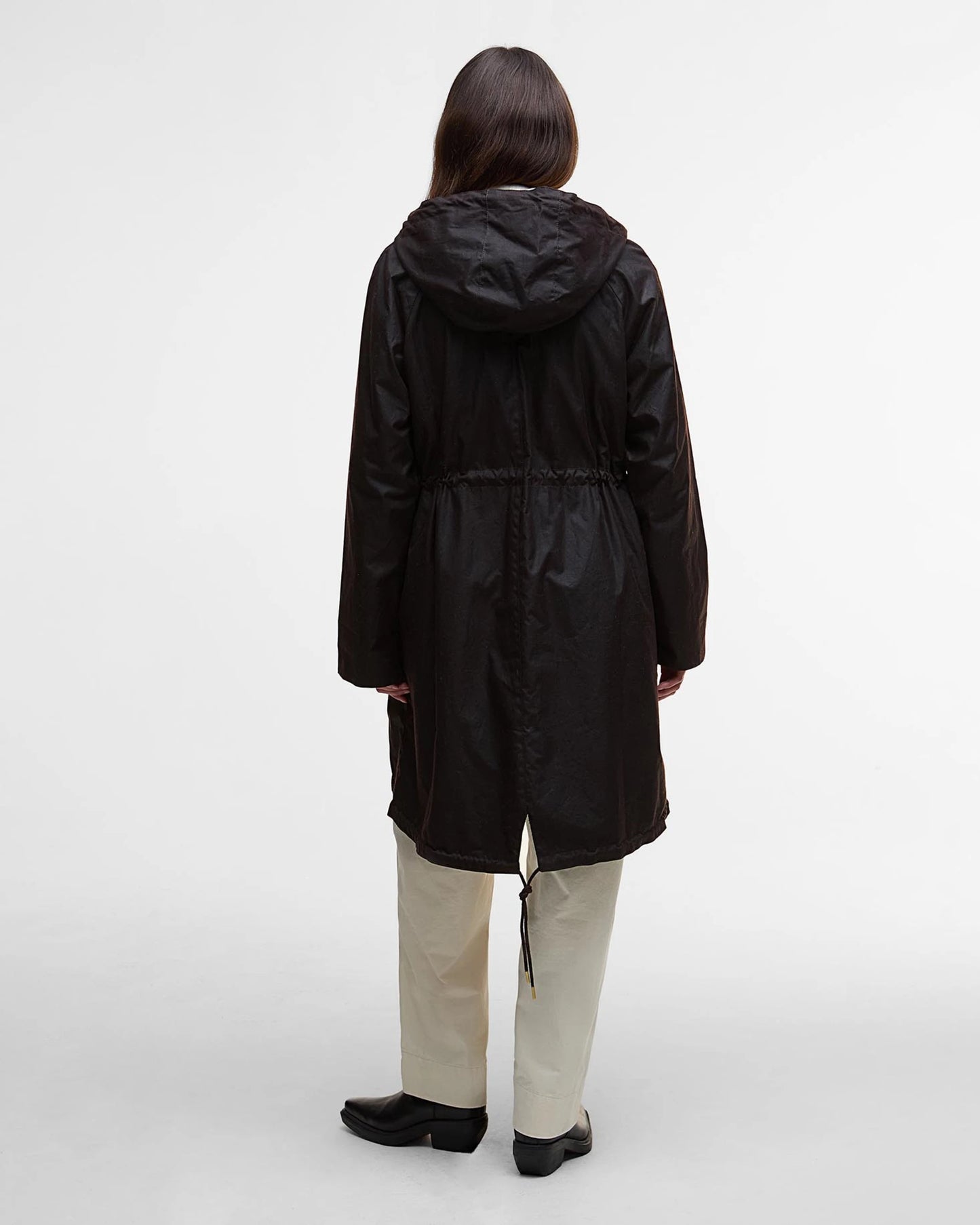 Barbour Marcy Waxed Parka