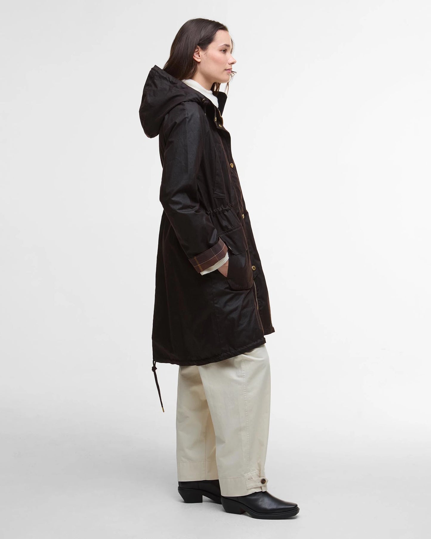 Barbour Marcy Waxed Parka