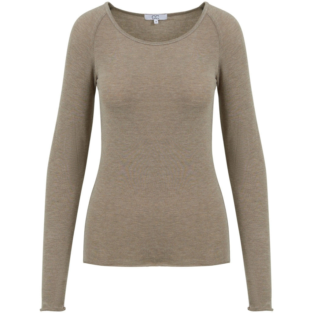 Coster Copenhagen Long Sleeve Wool Mix T-Shirt