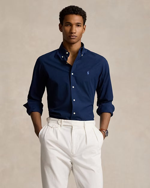 Polo Ralph Lauren Custom Fit Stretch Poplin Shirt