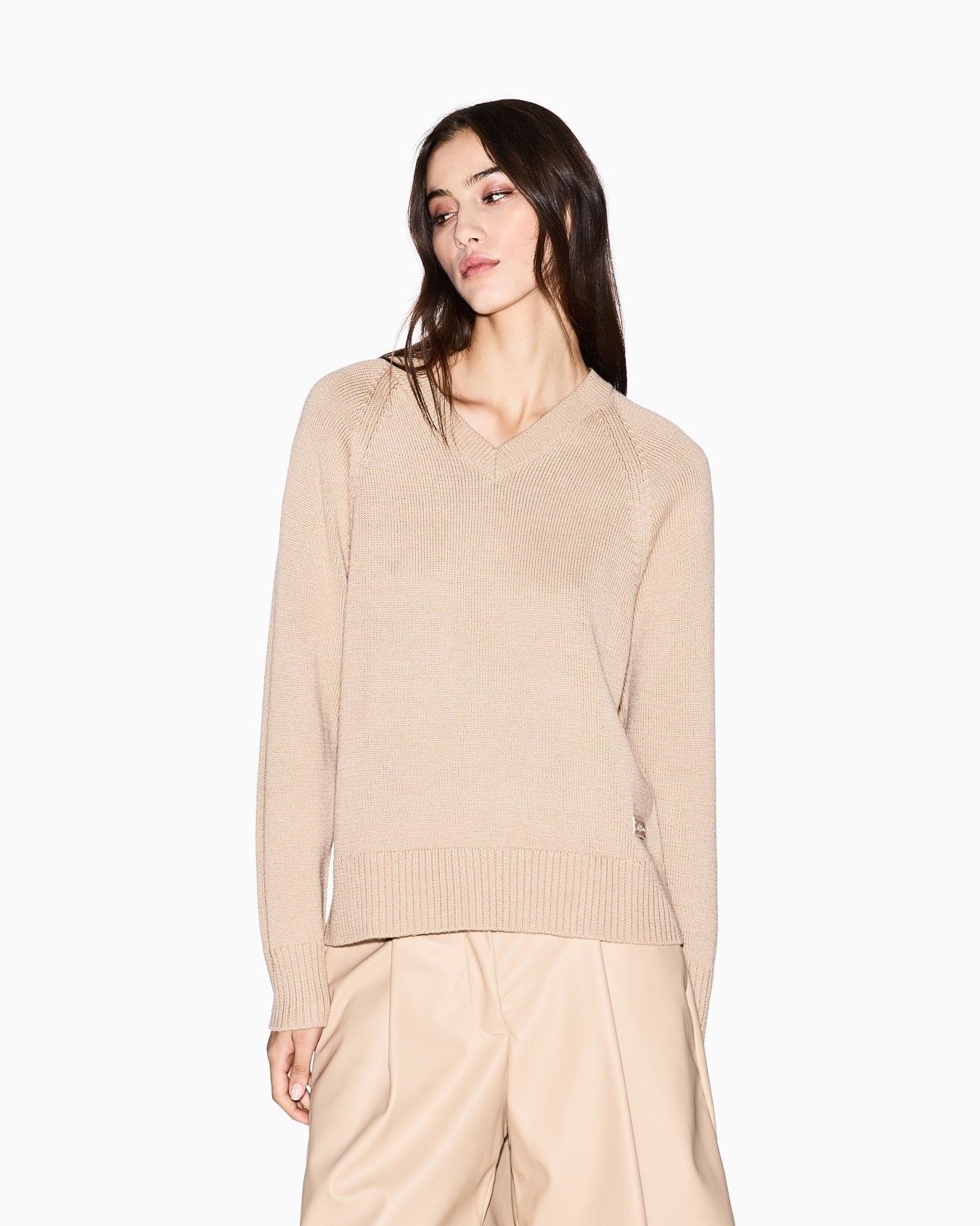 Armani V Neck Knit