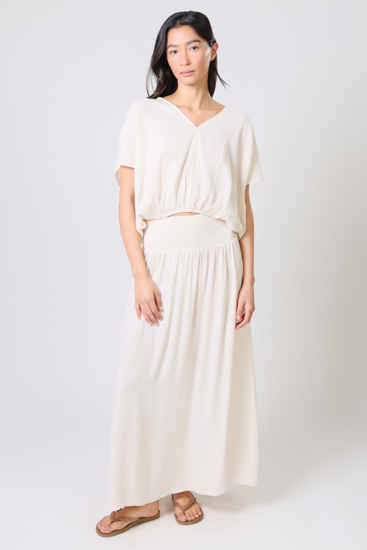 Traffic People Cream Tea Whispers Top