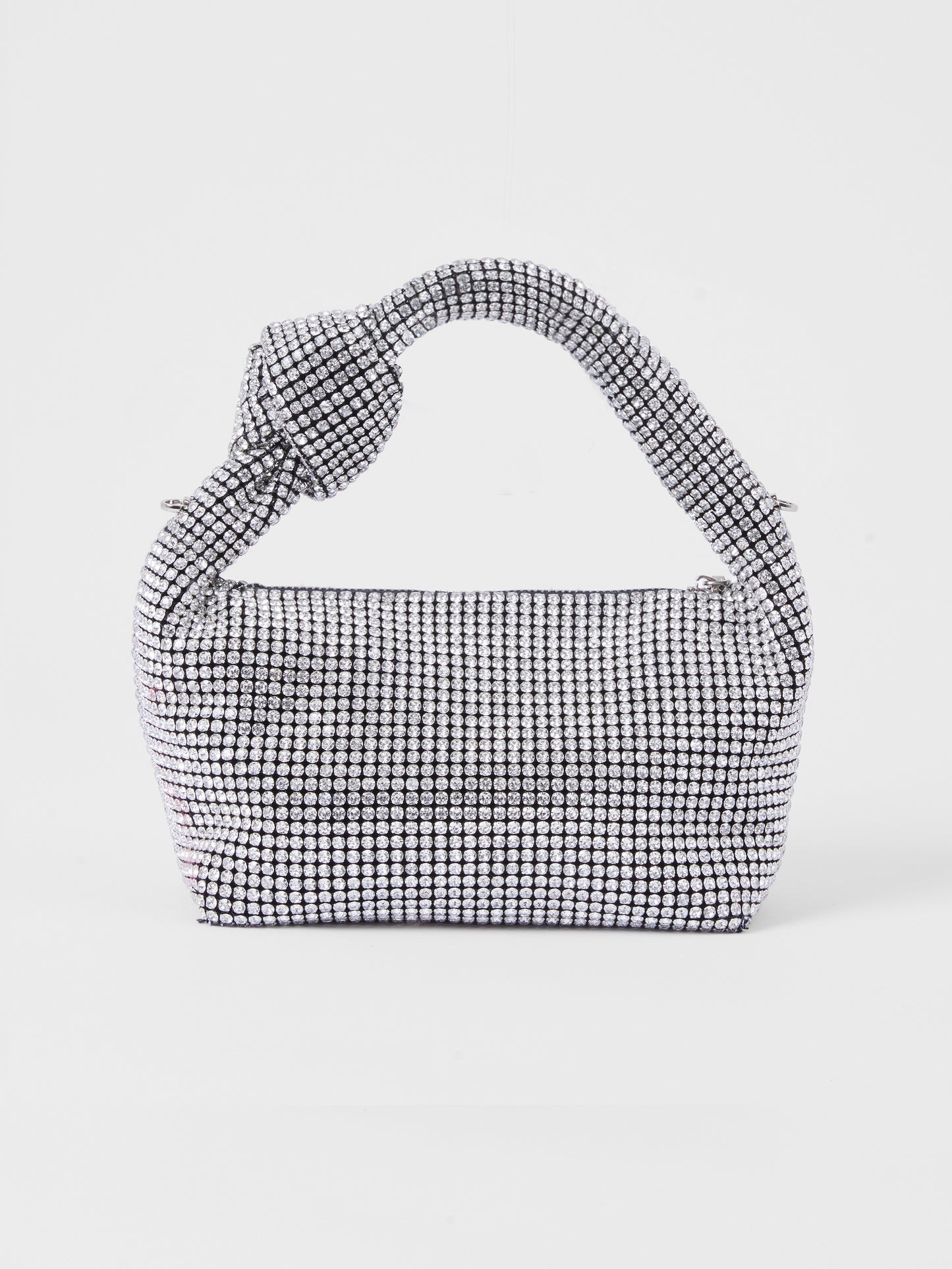 French Connection Diamanté Knot Bag