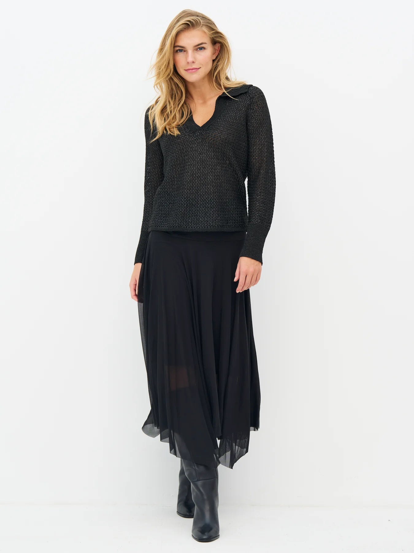 NU Denmark Eliette Knitted Top