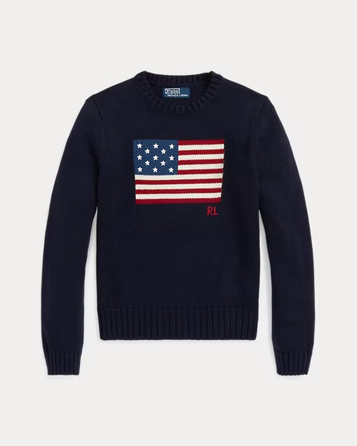 Polo Ralph Lauren Flag Crewneck Sweater