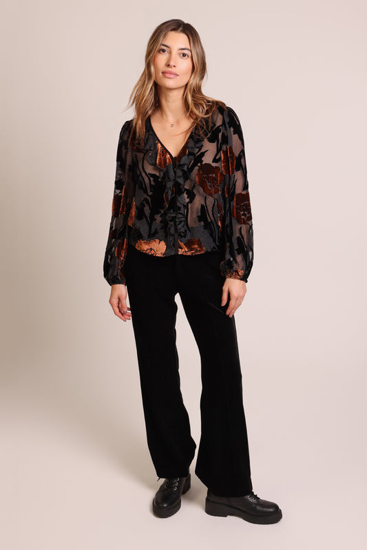 Traffic People Frill Shirt