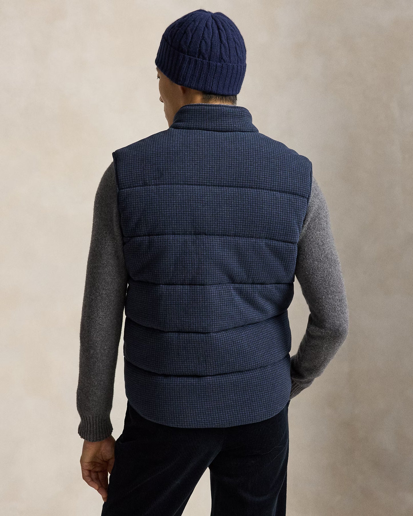 Polo Ralph Lauren Houndstooth Estate-Rib Waistcoat