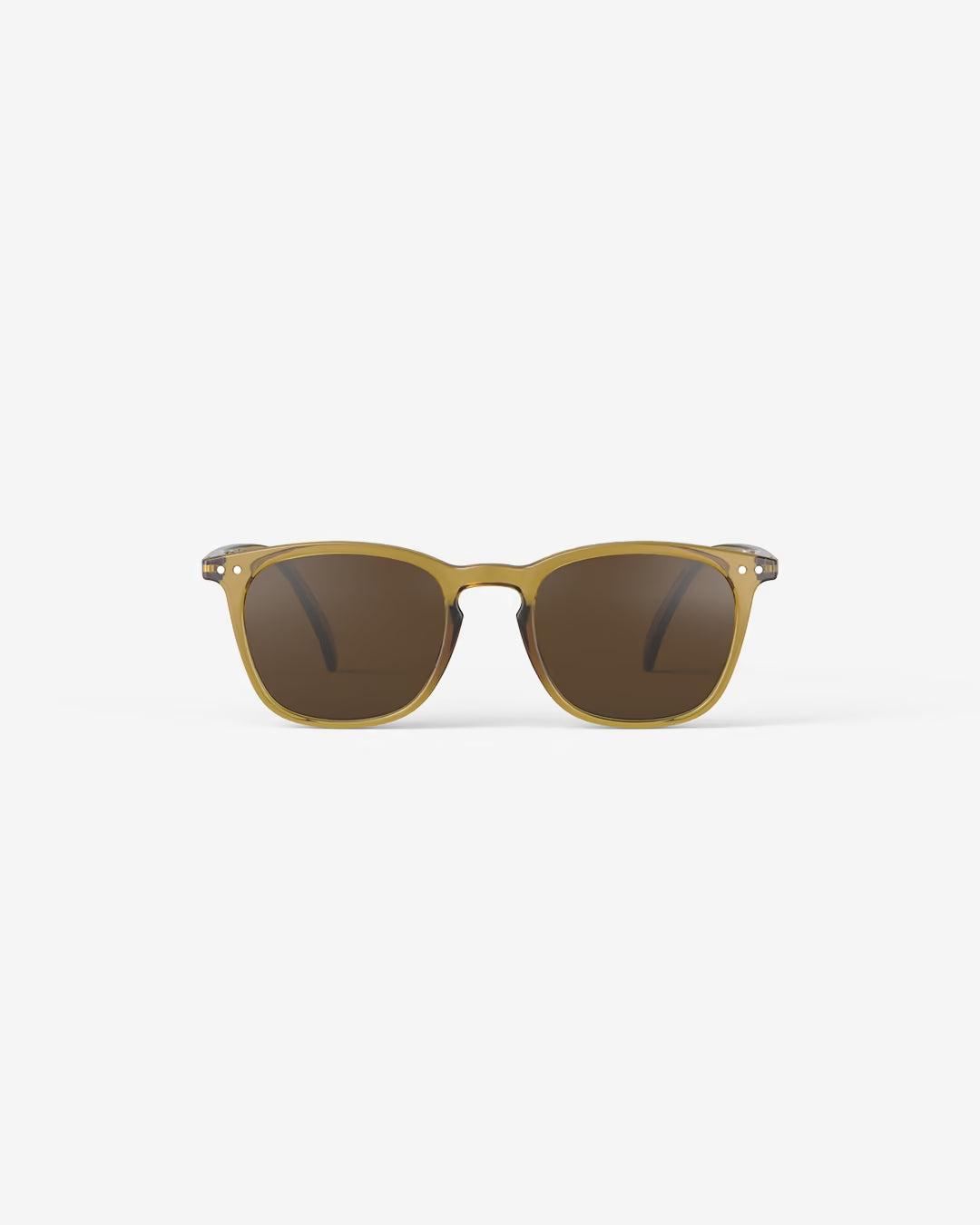 Izizipizi #E Golden Green Sunglasses