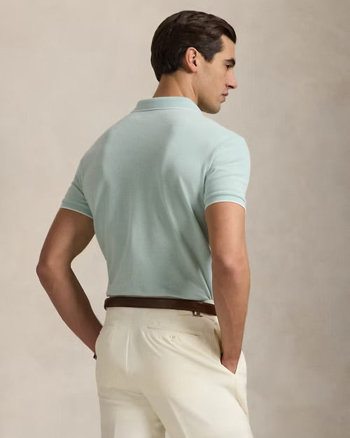 Polo Ralph Lauren Custom Slim Fit Stretch Oxford Mesh Polo