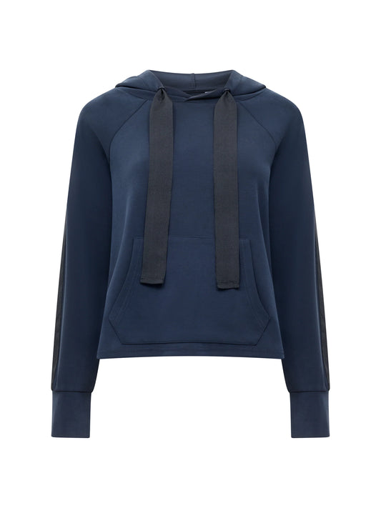 French Connection Wren Sleeve Trim Detail Hoodie