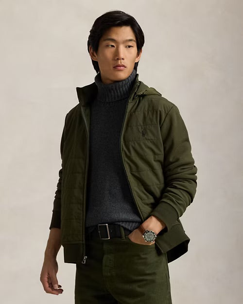 Polo Ralph Lauren Hybrid Full-Zip Hoodie