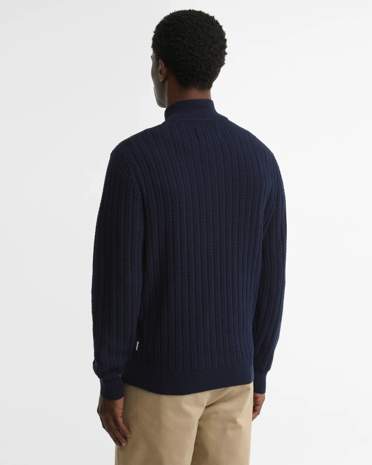 Barbour Herringbone Half Zip