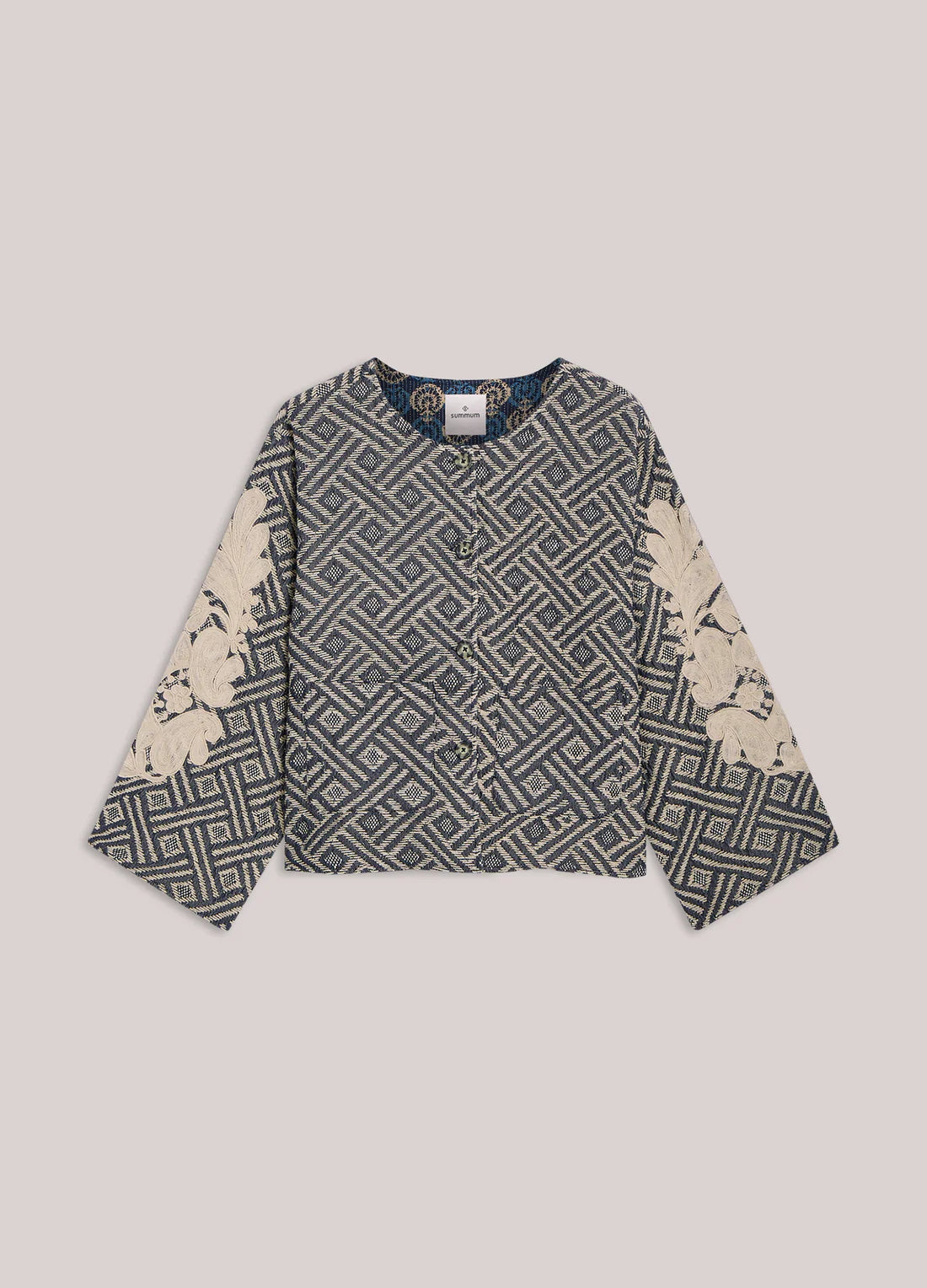 Summum Embroidered Reversible Jacket