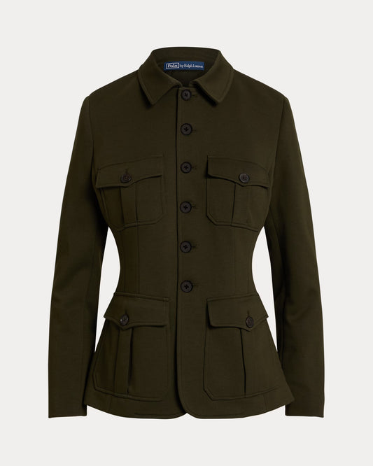 Polo Ralph Lauren Knit Ponte Utility Jacket